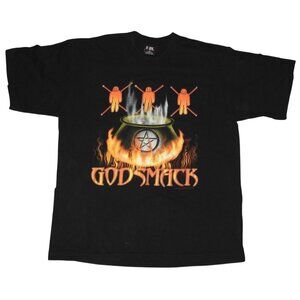 Vintage 2001 Godsmack Back To School Tour T-Shirt Adult XL Deftones Giant Tag